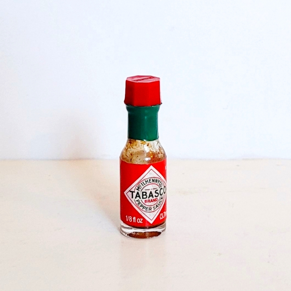 Tabasco Miniature Red Hot Sauce Bottle